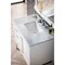 James Martin Vanities Addison 36in Single Vanity, Glossy White w/ 3 CM Carrara White Top E444-V36-GW-3CAR - alternate 4